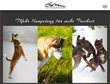 Tablet Screenshot of outdoordogs.de